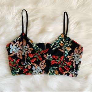 Embroidered Urban Outfitters Bralette